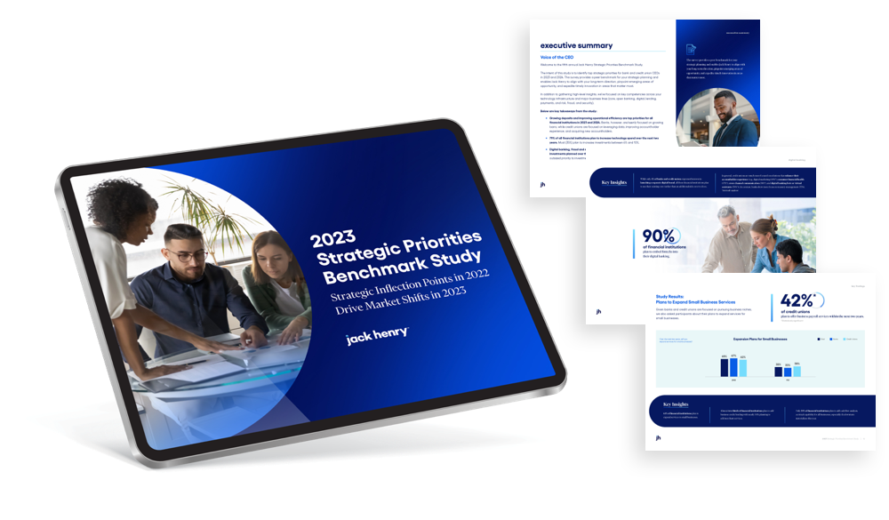 Jack Henry The 2023 Strategic Priorities Benchmark Study